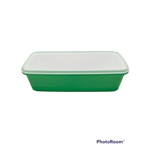 Tupperware Kitchen Vintage Tupperware Jadite Green Bread Box Celery